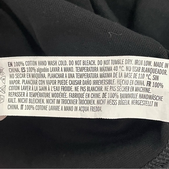 Pomander Place Stella Black Puff Sleeve Effortless Up Down Dress Women Size XXL - Picture 7 of 7